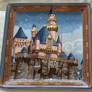 Disney Sleeping Beauty Castle ceramic keepsake plate